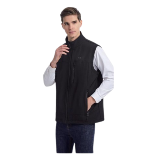 POLARIS Short Tek Black – Gilet softshell chauffant Électrique