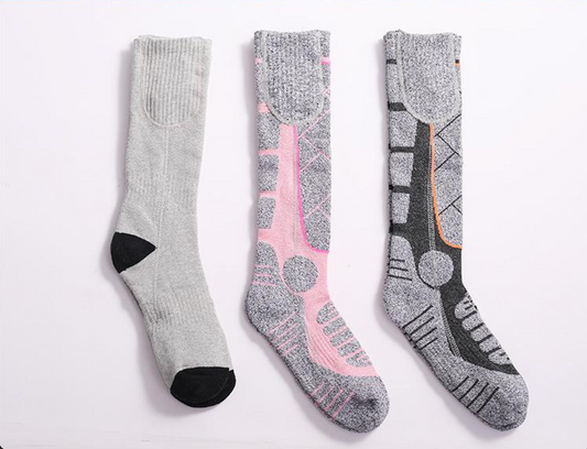 HEATSTEP–   Chaussettes Chauffantes Longues