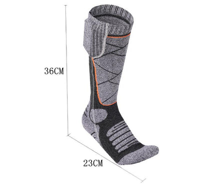 HEATSTEP–   Chaussettes Chauffantes Longues