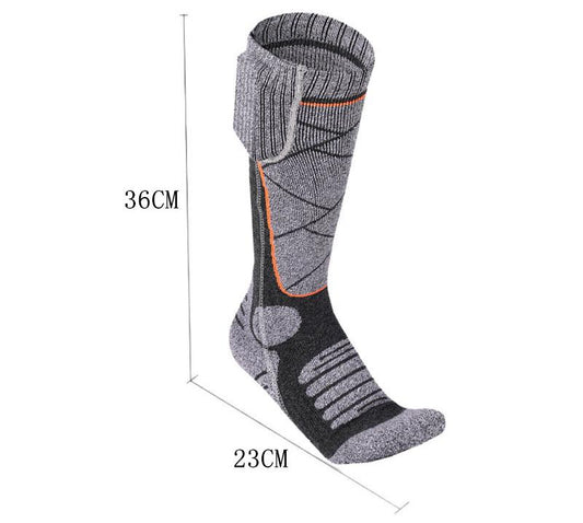 HEATSTEP–   Chaussettes Chauffantes Longues