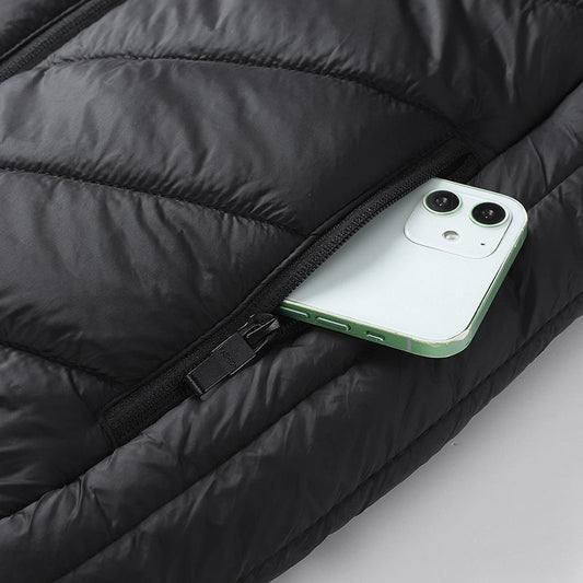 CHILDRUN Gen-Z Noir – Doudoune sans manche chauffante Électrique